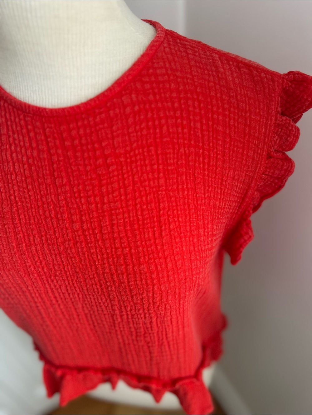 Free People Ruffled Top - Picture 2 of 9